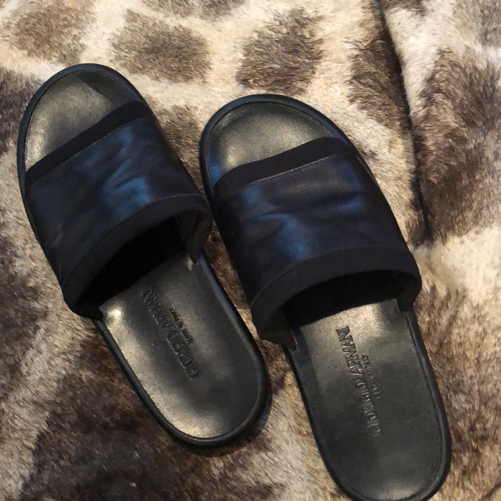 Vintage Giorgio Armani Slides/Sandals